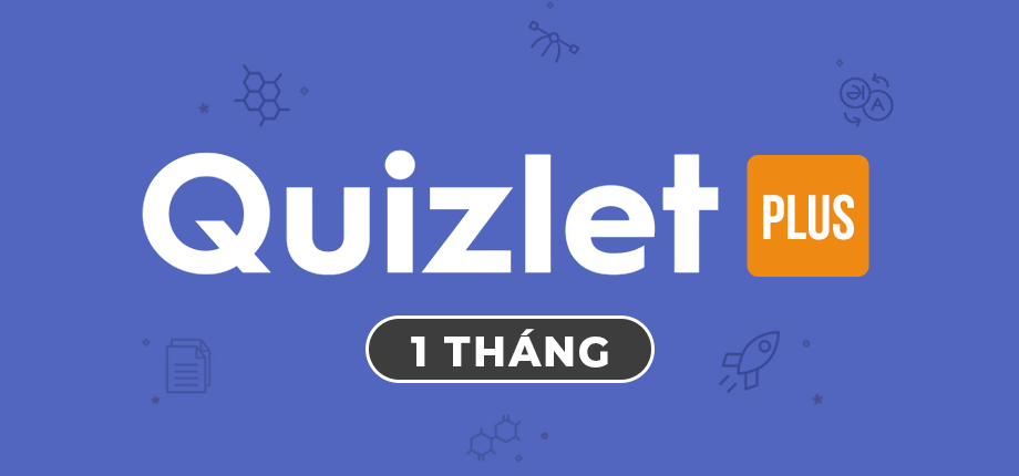 Tài khoản Quizlet Teacher (1 tháng)